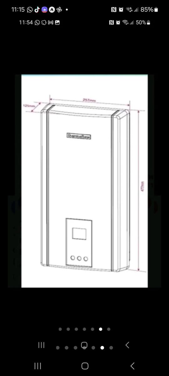 Calentador eléctrico