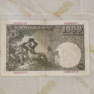 Mil pesetas 1949 Marques de Santillán 