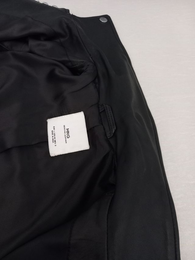 CHAQUETA DE CUERO ROCKERA SIN ESTRENAR 