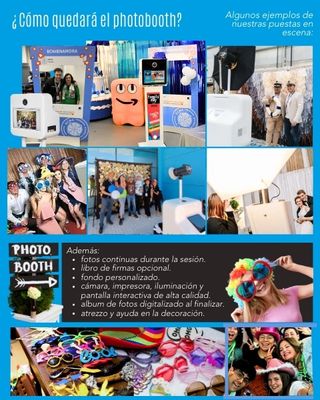 Photobooth Fotomatón Premium Fiestas Bodas Eventos
