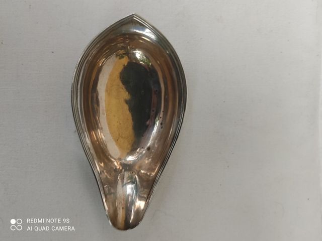 Pap Boat anno 1799 argento alto titolo