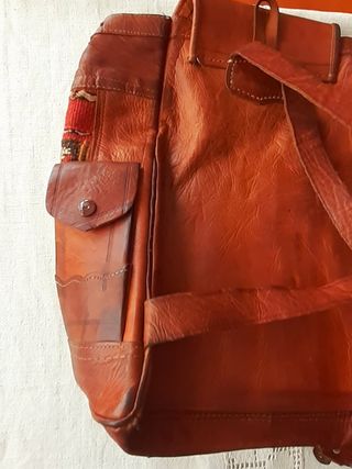 Mochila de piel