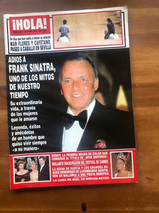 ¡HOLA! revista - Frank Sinatra