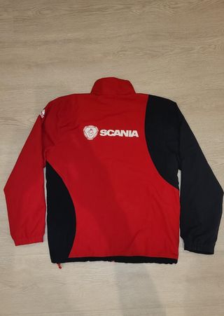 Chaqueta Adidas Roja Vintage