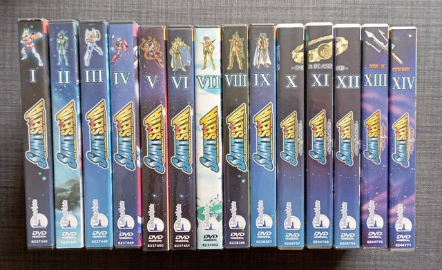 Colección DVD completa Saint Seiya