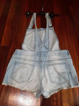 Peto corto vaquero Bershka 