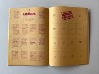 Album Plancha Liga 80 - 81