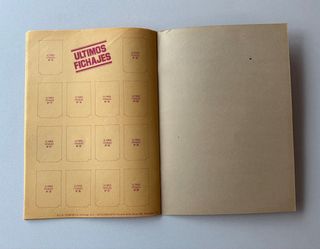 Album Plancha Liga 80 - 81