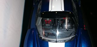 maqueta ferrari fxx hotwells elite  azul