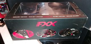 maqueta ferrari fxx hotwells elite  azul