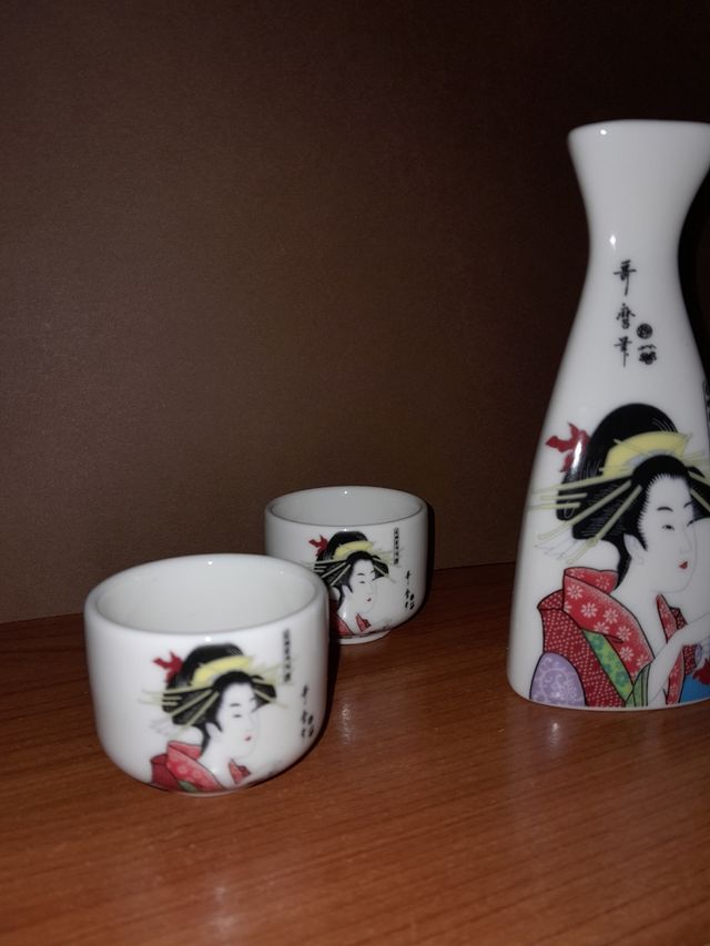 Set sake geisha Zai Tian