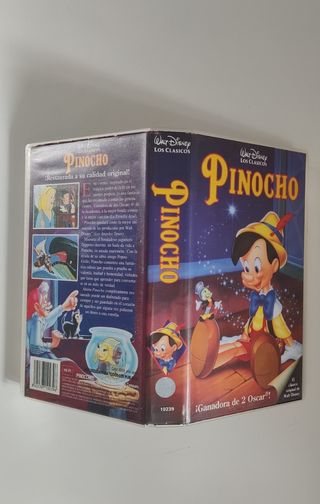Pelicula Pinocho VHS