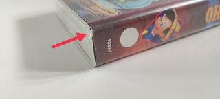 Pelicula Pinocho VHS