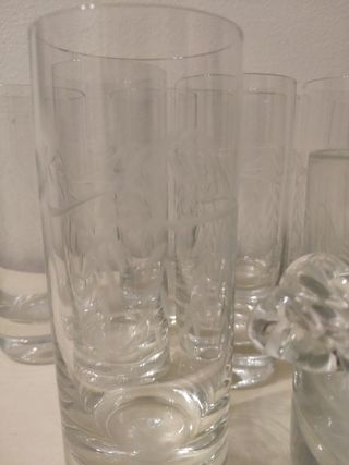 Servizio da cocktail o wisky per 12