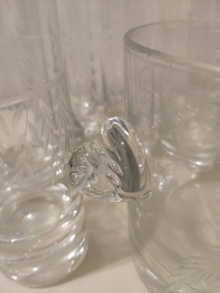 Servizio da cocktail o wisky per 12