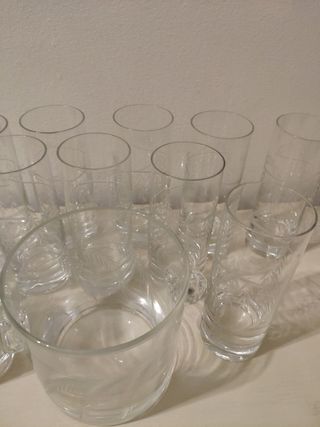 Servizio da cocktail o wisky per 12