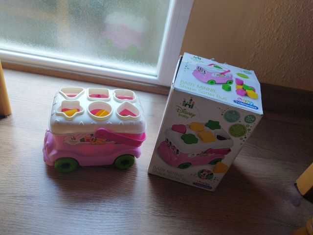 Baby Minnie Shape Sorter Bus