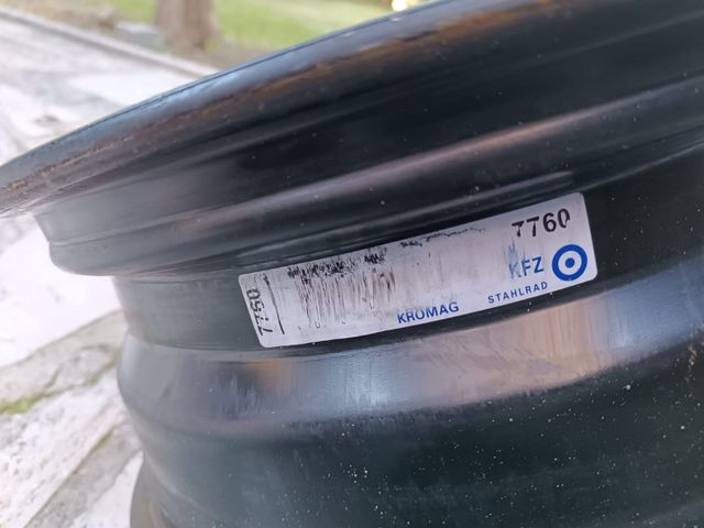 Cerchioni in ferro 15"