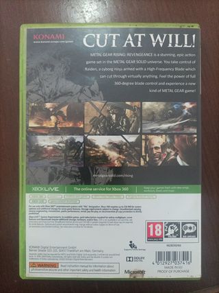Metal Gear Rising Revengeance 360 UK