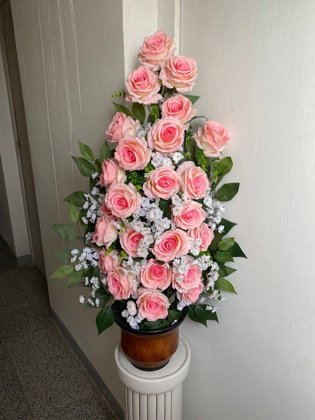 columna decorativa yeso