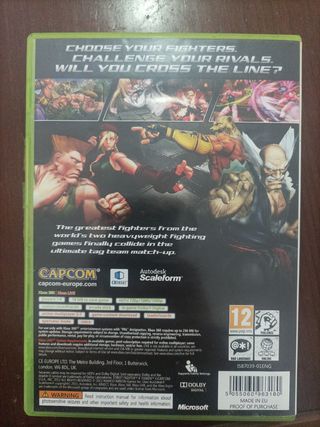 Streer Fighter X Tekken XBOX 360 PAL UK