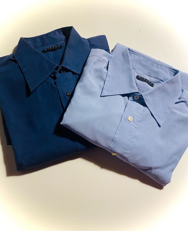 Set. 2 Camicie Uomo Sisley