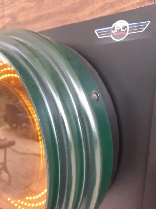 Luces pista aeropuerto área 51