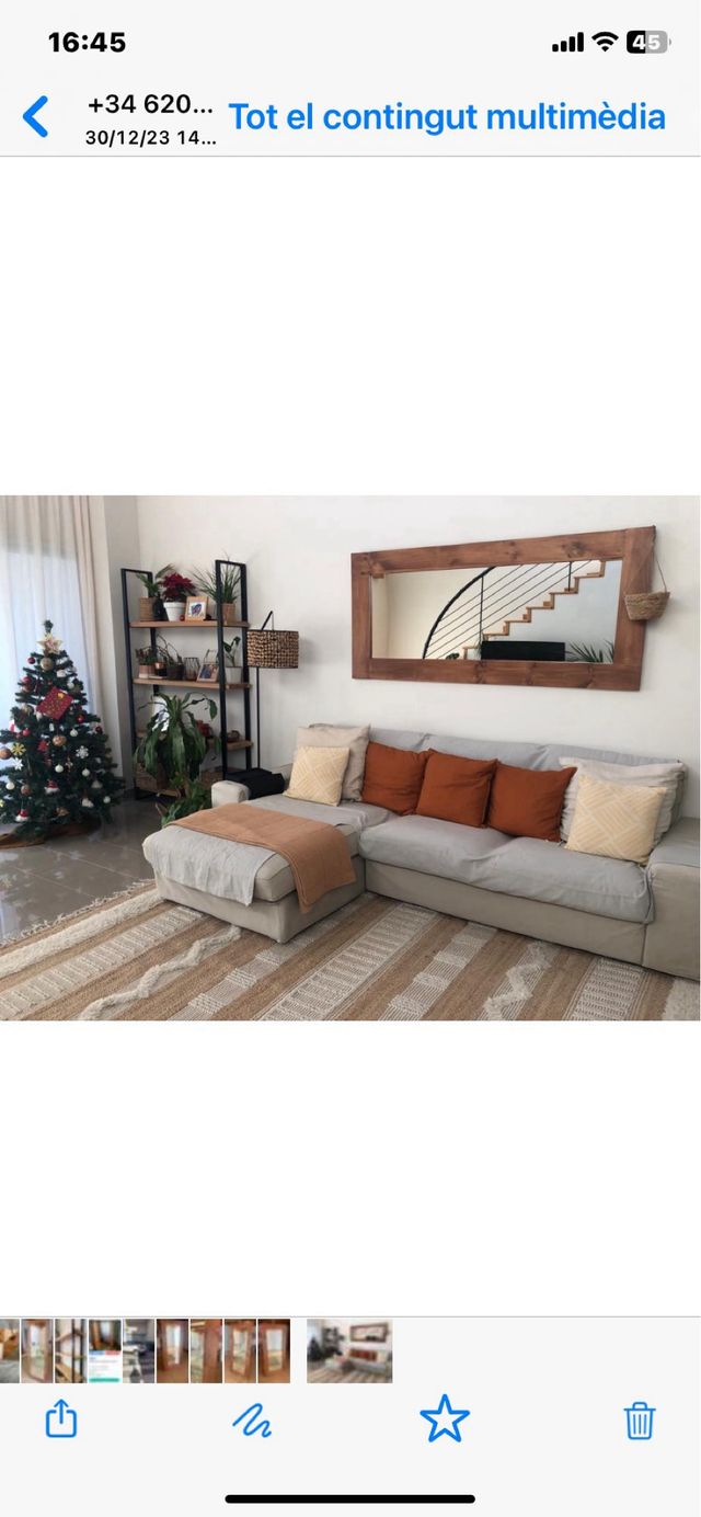 Specchio da pranzo antico (nuovo)