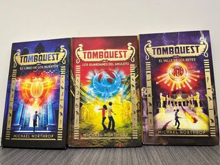 libro serie literaria TOMBQUEST (aventura)