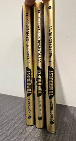 libro serie literaria TOMBQUEST (aventura)