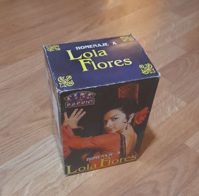 Colección Lola Flores homenaje vhs pack completo