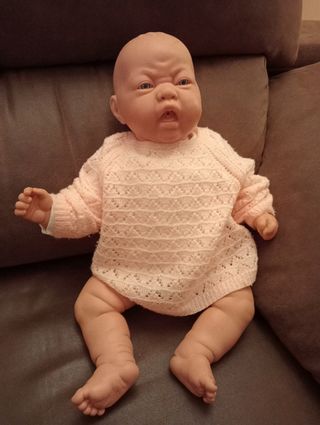Muñeca bebé cuerpo blandito