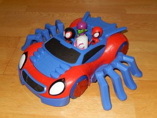 Coche grande spiderman web crawler