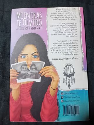 Libro: Mientras te olvido, Nacarid Portal.