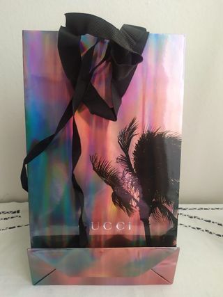 Shopper Gucci Palme olografiche rara 2019