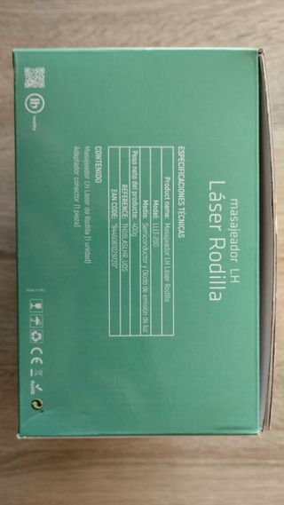 Masajeador laser rodilla LH SIN ESTRENAR