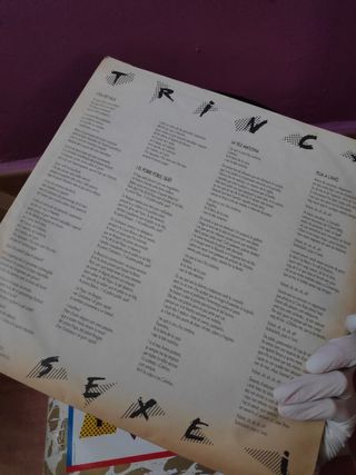 Vinilo la trinca sexo y rocanrool