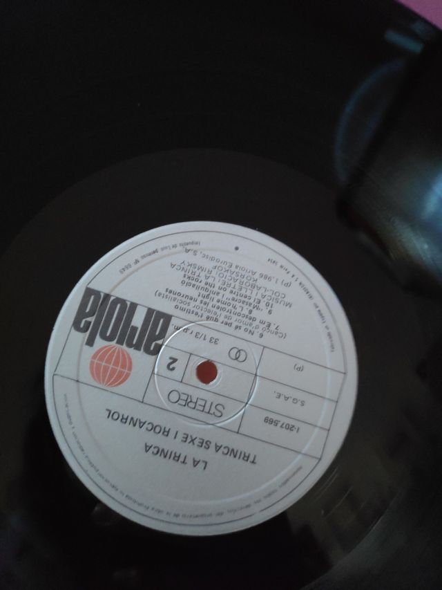 Vinilo la trinca sexo y rocanrool