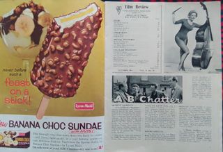 Revista "ABC Film Review" Oct. 1961 Leslie Caron!