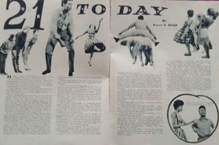 Revista "ABC Film Review" Oct. 1961 Leslie Caron!