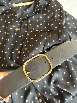 Vestido Camisero Lunares T.36