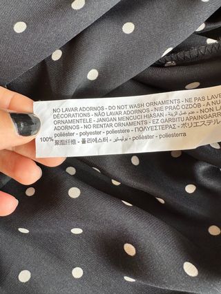 Vestido Camisero Lunares T.36