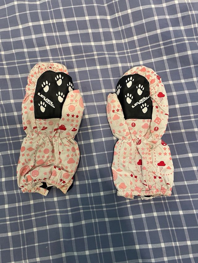 Guanti sci bambina taglia 4-5 anni