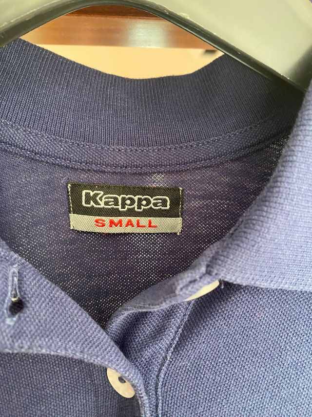 Kappa polo uomo blu taglia s