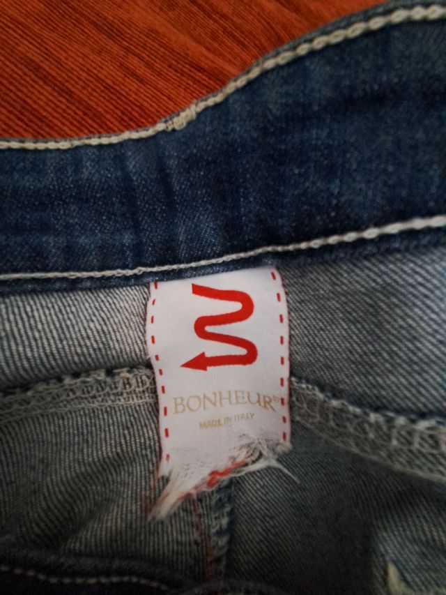 Jeans donna Bonheur con strass