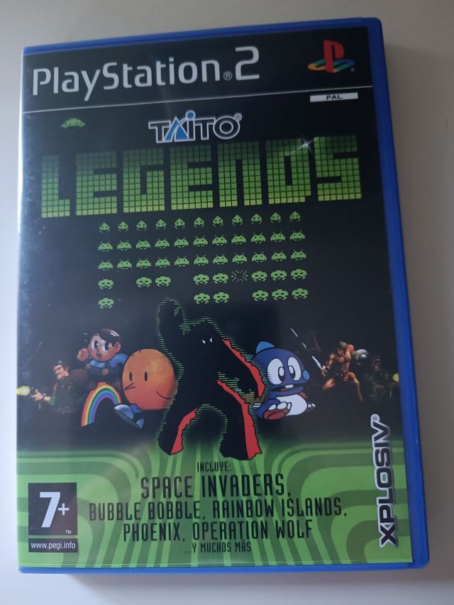 TAITO LEGENDS 1 & 2 PACK EXCLUSIVO  PLAYSTATION 2