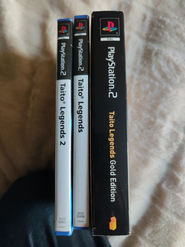 TAITO LEGENDS 1 & 2 PACK EXCLUSIVO  PLAYSTATION 2