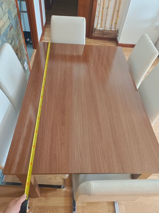 Mesa salón extensible