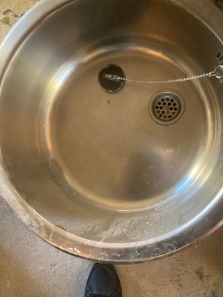 fregador de acero inoxidable