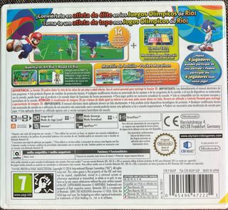 juego Mario & Sonic Rio 2016 para 3DS